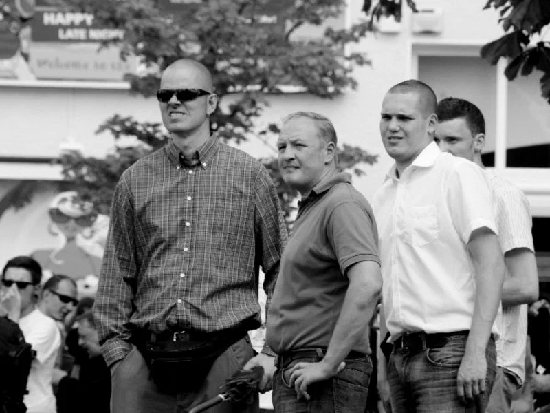 -Trauermarsch- von Neonazis in Bad Nenndorf