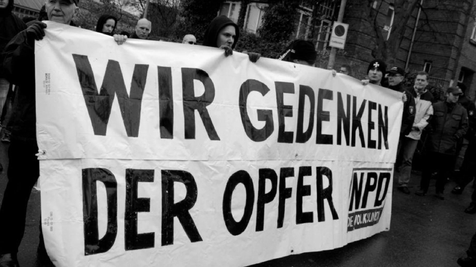 Neonazi- Demonstration in Lübeck