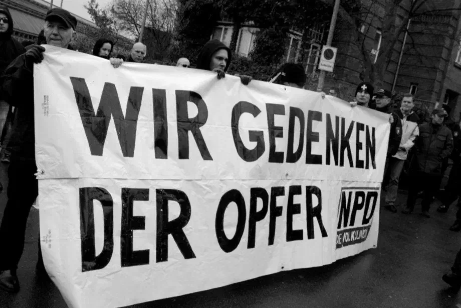 Neonazi- Demonstration in Lübeck