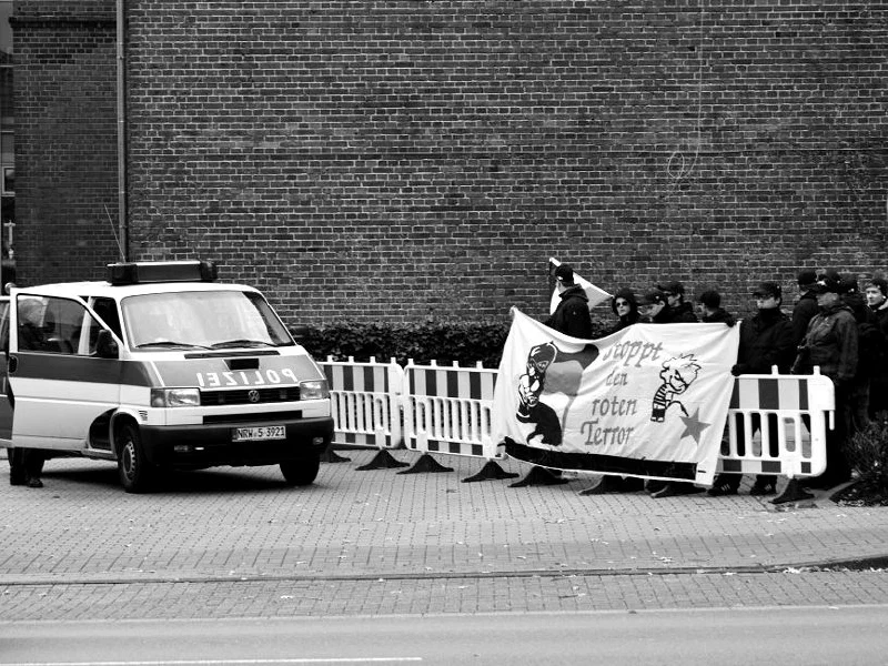 Neonazi-Störaktion in Emsdetten