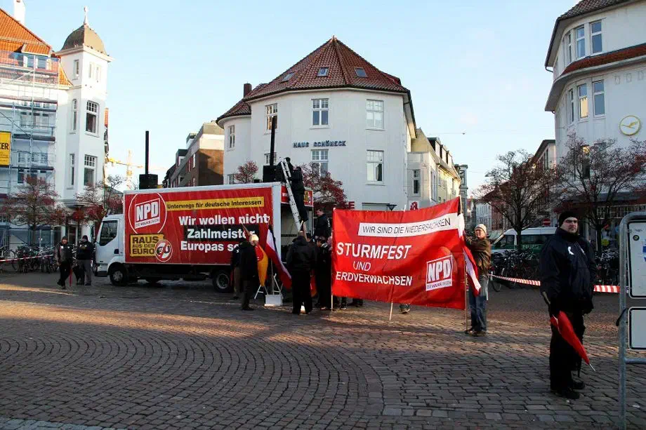 NPD Kundegbung in Oldenburg am 12.01.2013