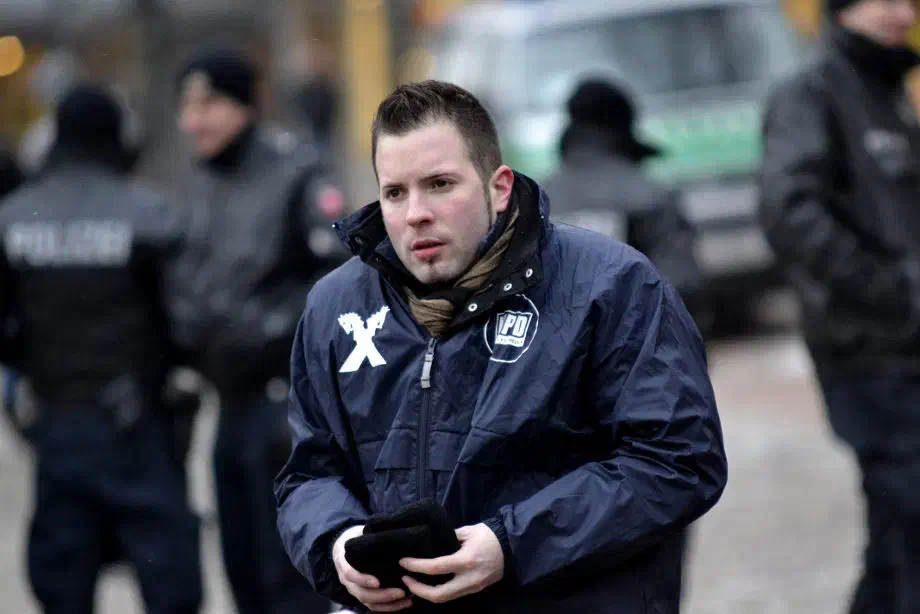 NPD Kundgebung in Stade