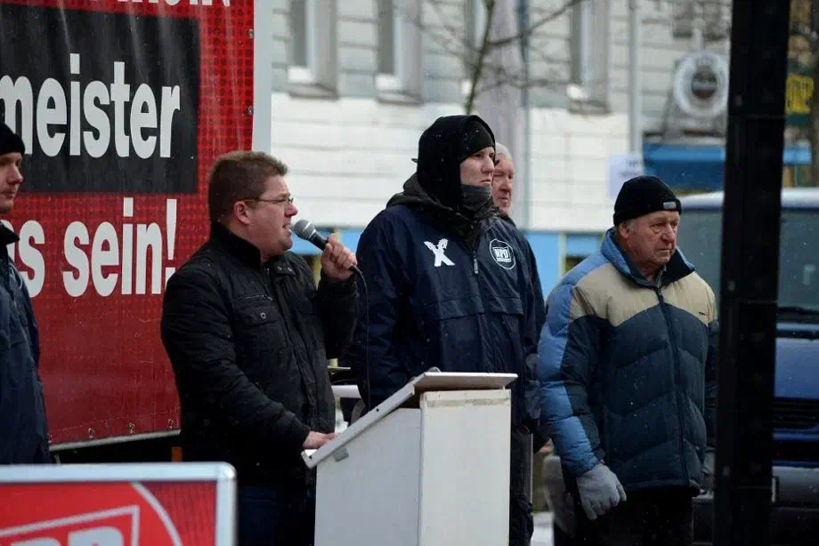 NPD Kundgebung in Wilhelmshaven