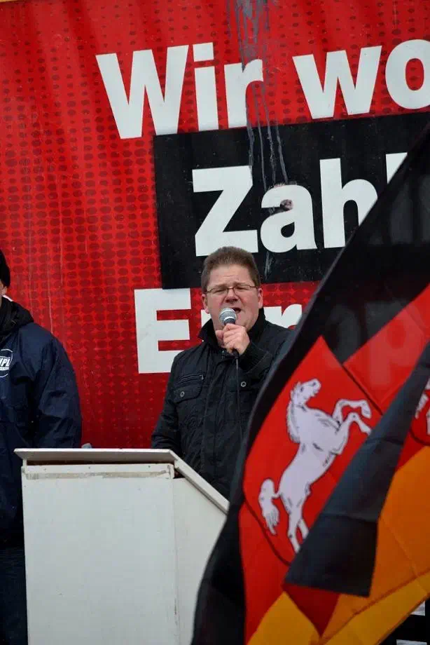 NPD Kundgebung in Wilhelmshaven
