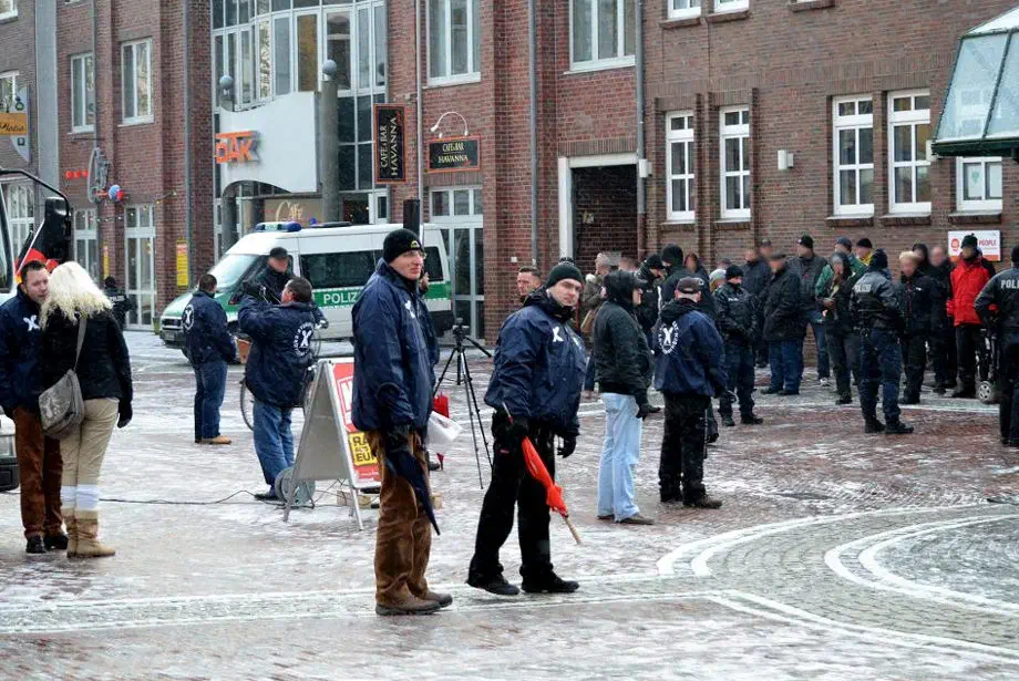 NPD Kundgebung in Wilhelmshaven