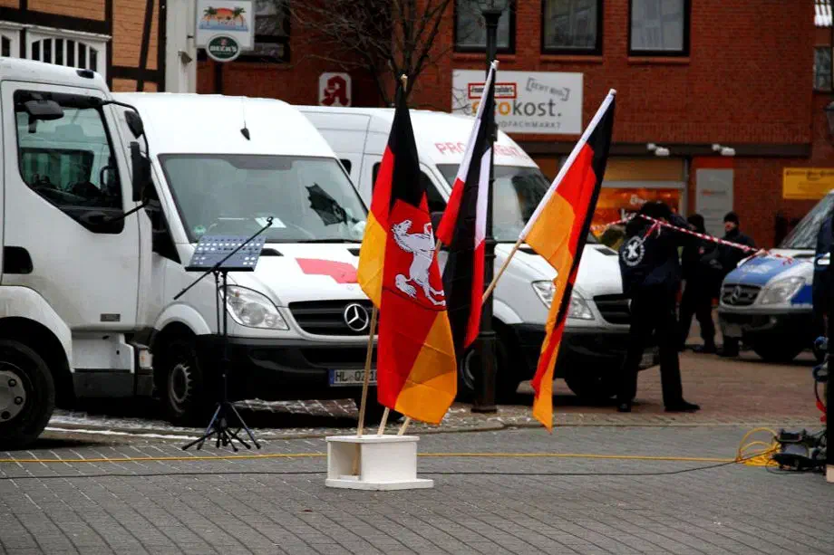 NPD Kundgebung in Celle