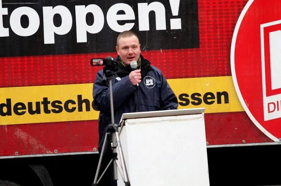 NPD Kundgebung in Celle