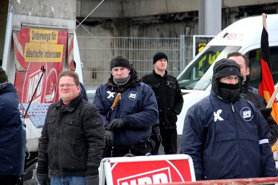 NPD Kundegbung in Hannover