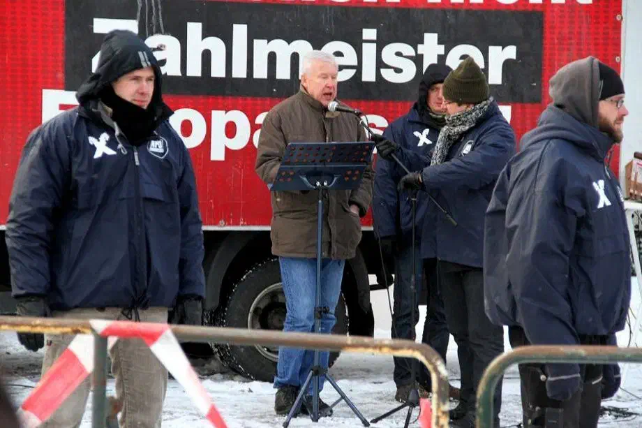 NPD Kundegbung in Hannover