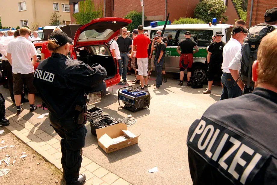 Neonaziaufmarsch in Bad Nenndorf