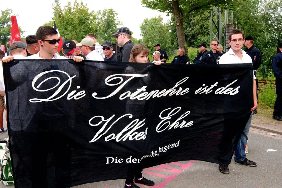 Neonaziaufmarsch in Bad Nenndorf