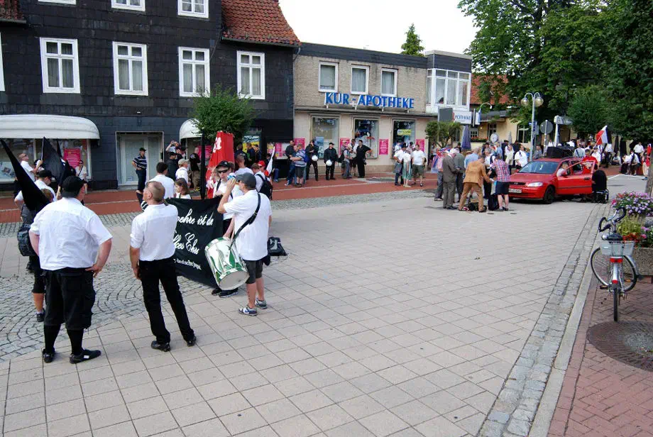 Neonaziaufmarsch in Bad Nenndorf