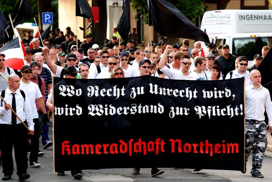 Neonaziaufmarsch in Bad Nenndorf