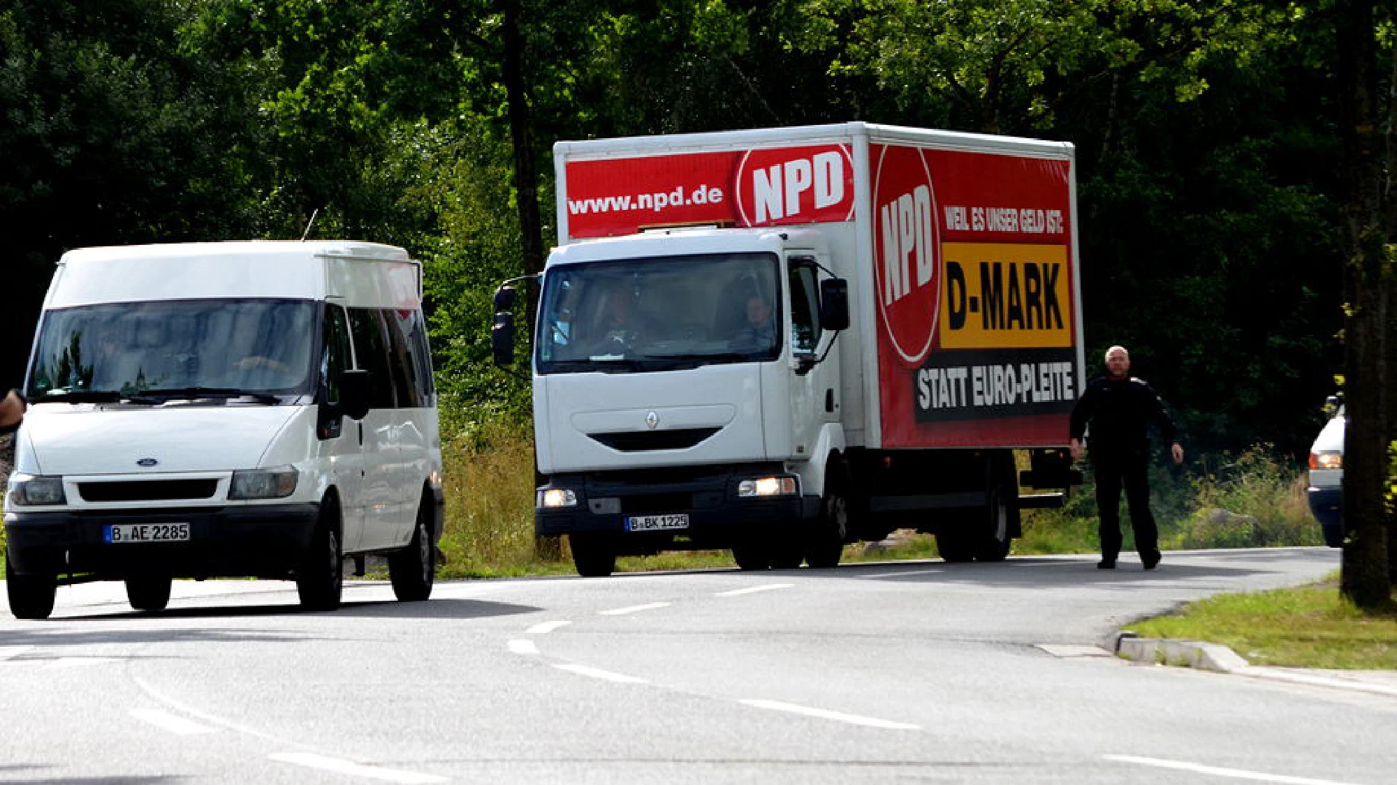 August 2013: NPD-Wahlkampftour in Niedersachsen