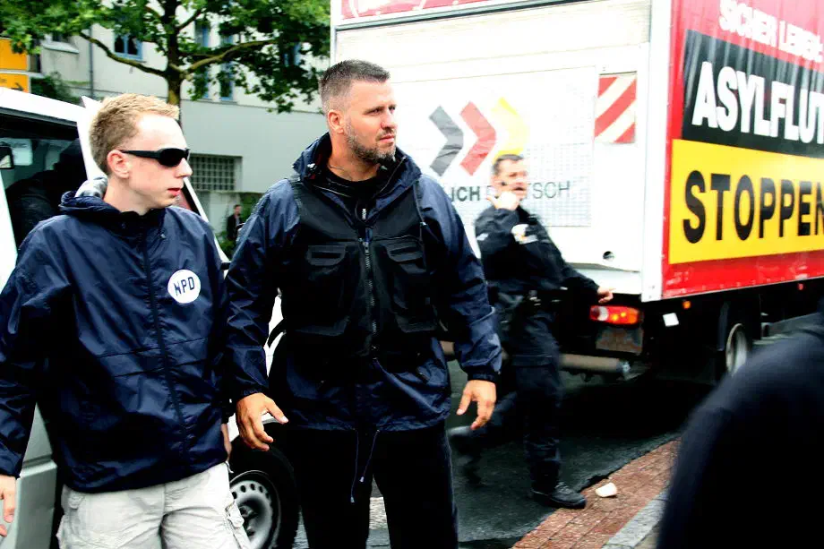 August 2013: Auch nach Bremen-Vegesack verschlug es die Teilnehmer der NPD-Deutschlandtour