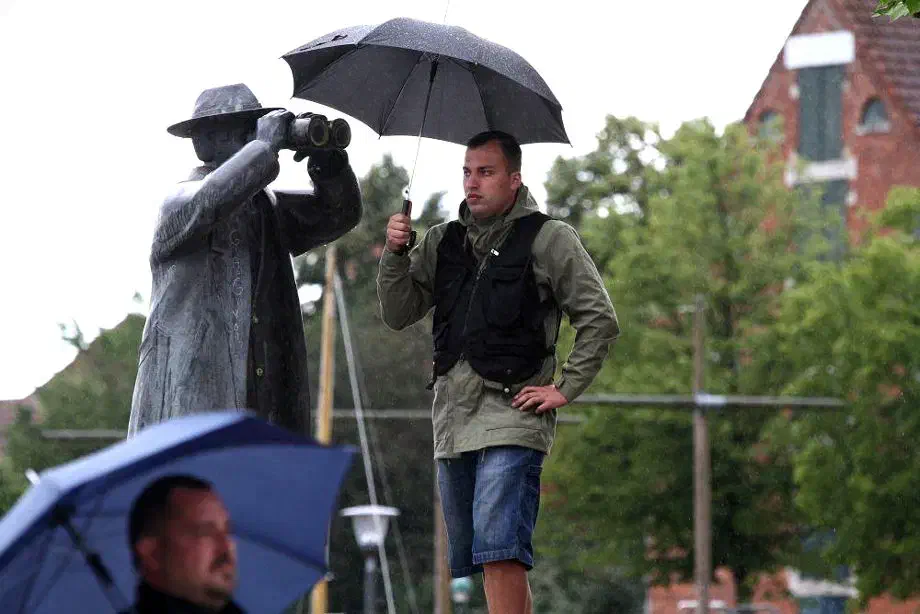 August 2013: Auch nach Bremen-Vegesack verschlug es die Teilnehmer der NPD-Deutschlandtour