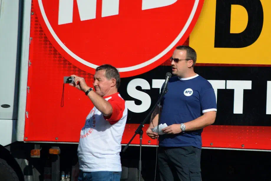 August 2013: Am Freitag den 16.08.2013 war die NPD dann unter anderem im niedersaechsischen Osnabrueck
