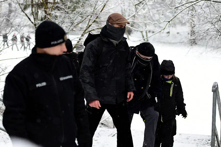 Bei der Veranstaltung handelt es sich um einen Leistungsmarsch der Neonaziszene...