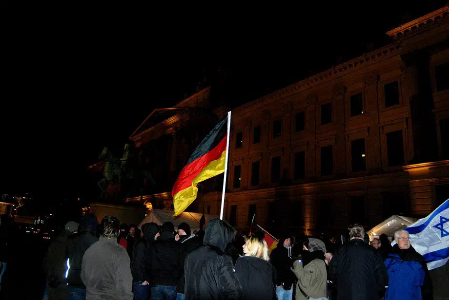 02.02.2015 Erneuter Aufmarsch der "Bragida" in Braunschweig
