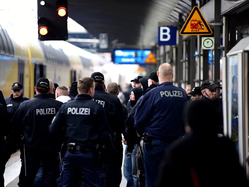 Geplatzte Hooligan-Demonstration in Hamburg