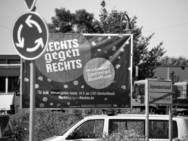 Trauermarsch in Bad Nenndorf