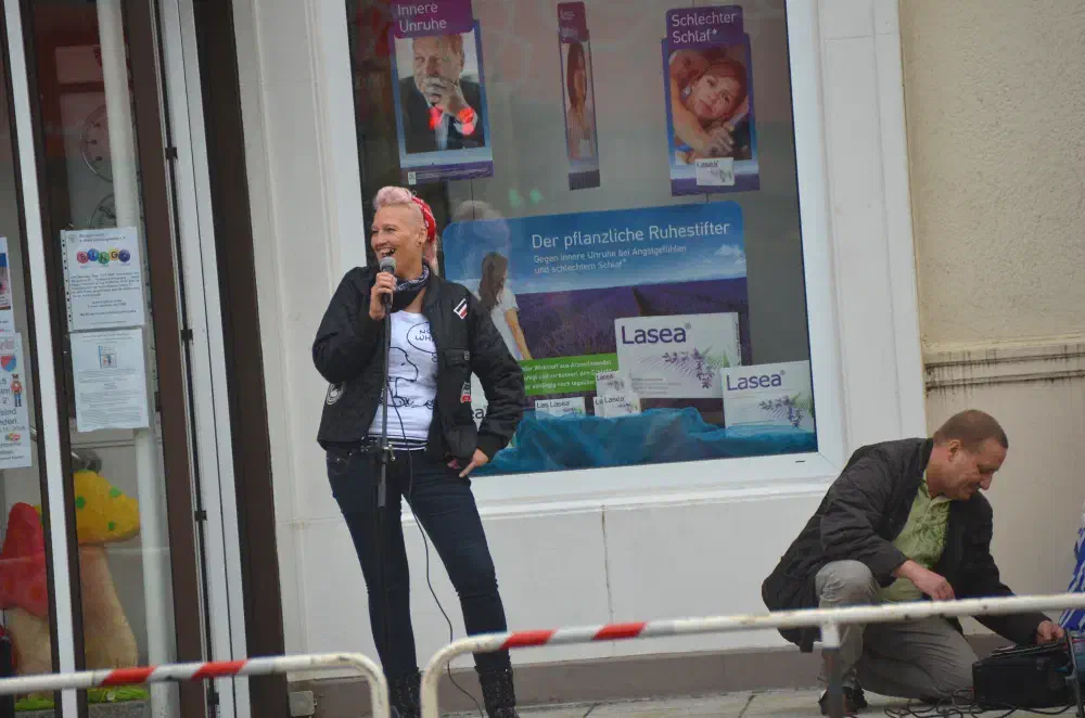 Die Neonazi-Aktivistin Daniela Bliesener.