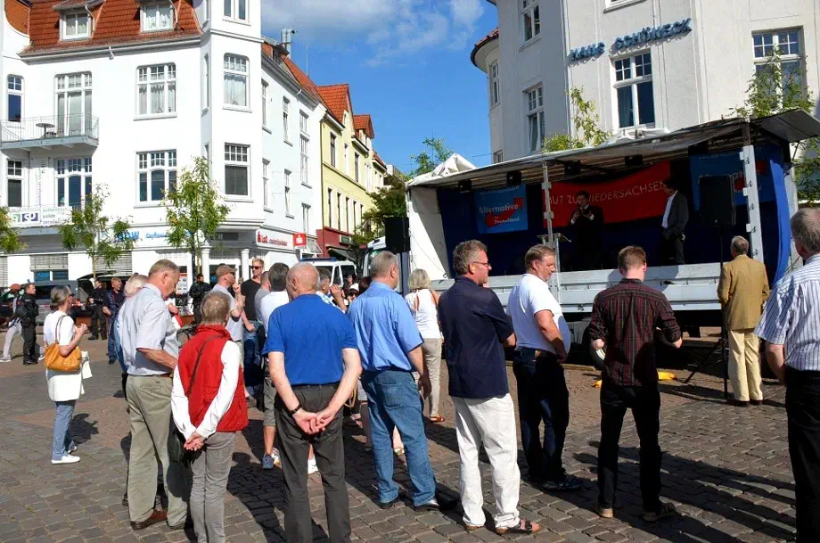 Kundgebung der AfD-Niedersachsen in Oldenburg