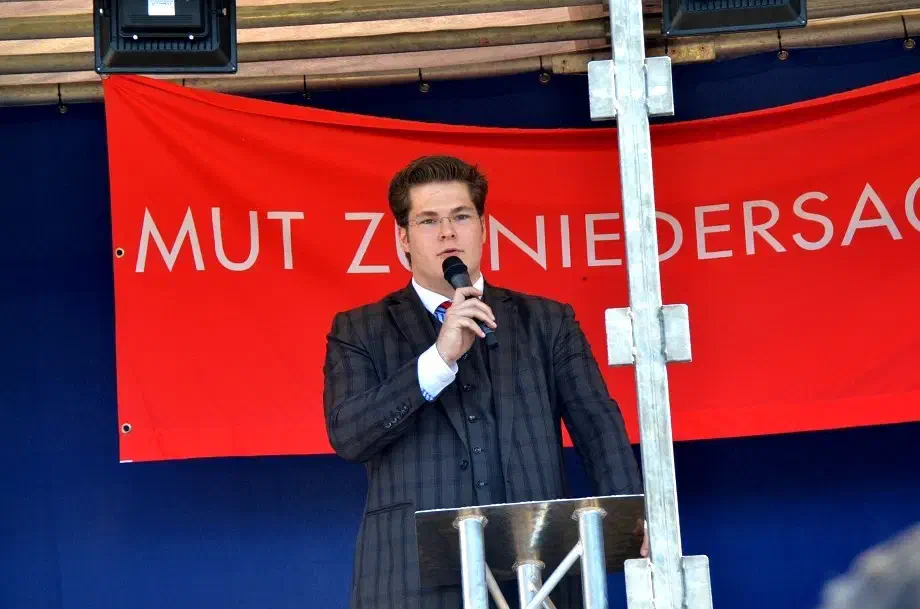 Als Gastredner erschien Heiner Rehnen, AfD-Kommunalwahlkandidat für den Kreistag Emsland