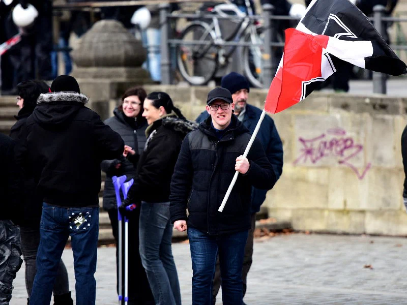 Neonaziaufmarsch in Köln