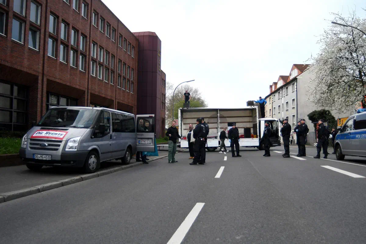 Neonaziaufmarsch in Dortmund (TEIL 1)