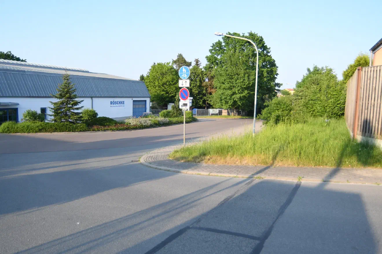 Blick auf die Umgebung des Veranstaltungsgeländes...