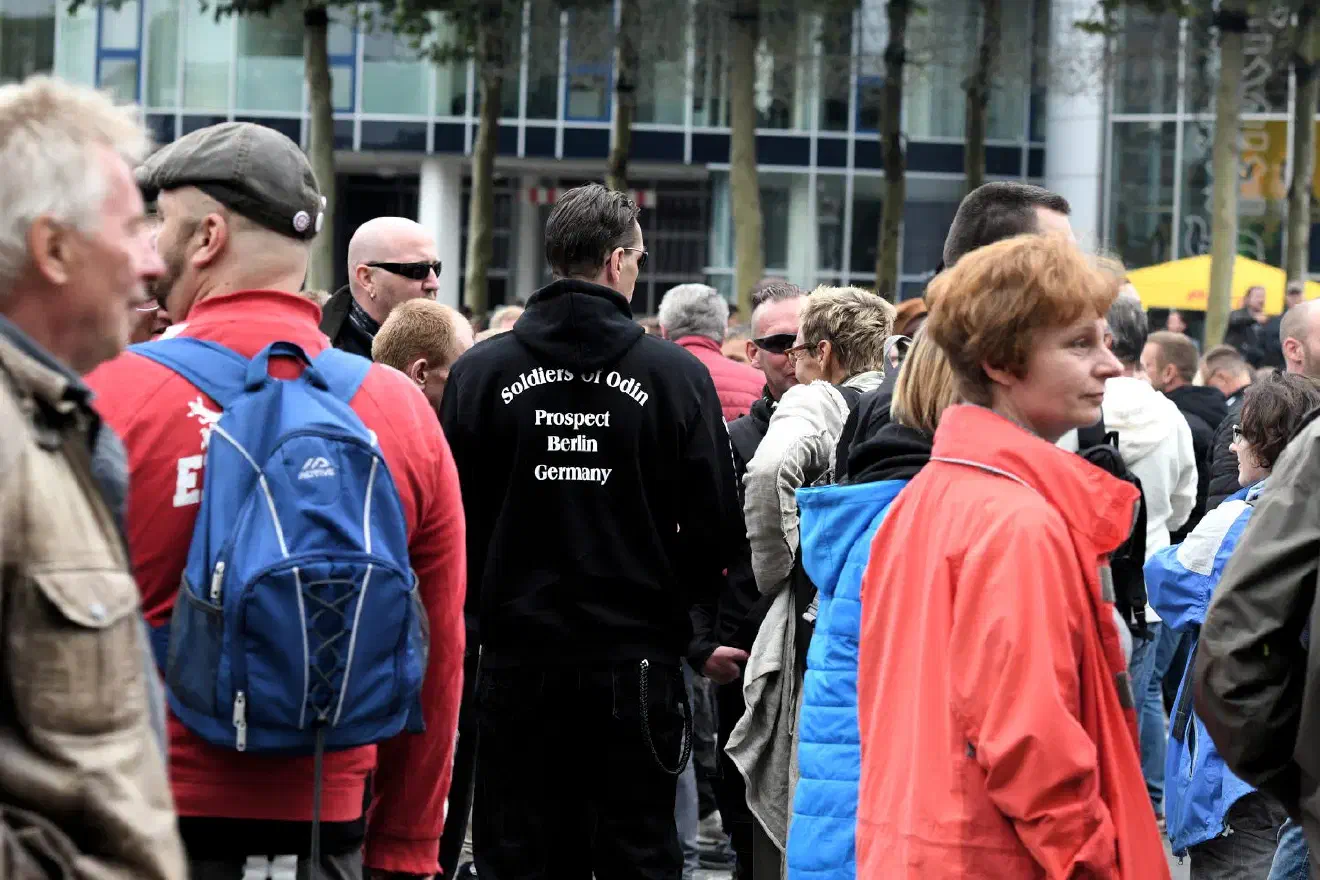 Auch aus Berlin waren Anhänger der Organisation angereist.