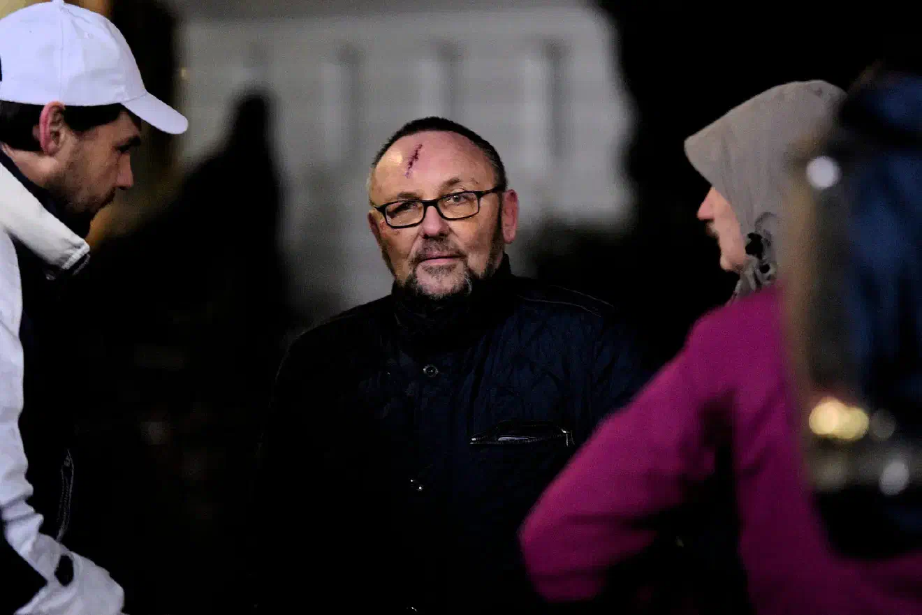 Hintergrund der Veranstaltung bildete eine Attacke auf den Bremer AfD-Landeschef und AfD-Bundestagsabgeordneten Frank Magnitz (hier im Bild).