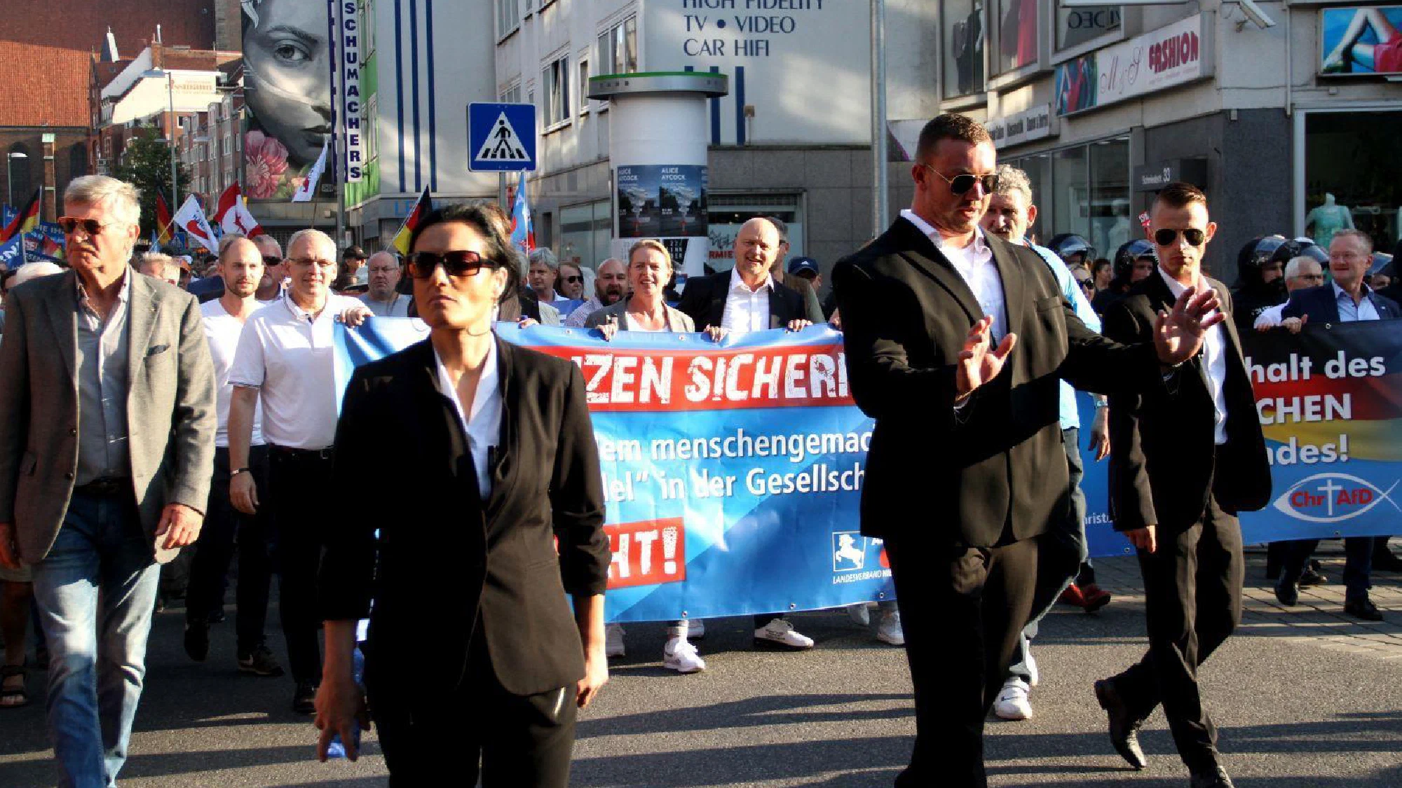 AfD-Demonstration in Hannover
