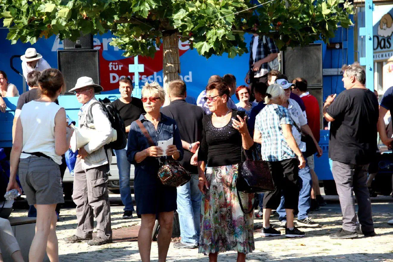 Die Werbung für die Demonstration erfolgte hauptsächlich über die sozialen Medien.