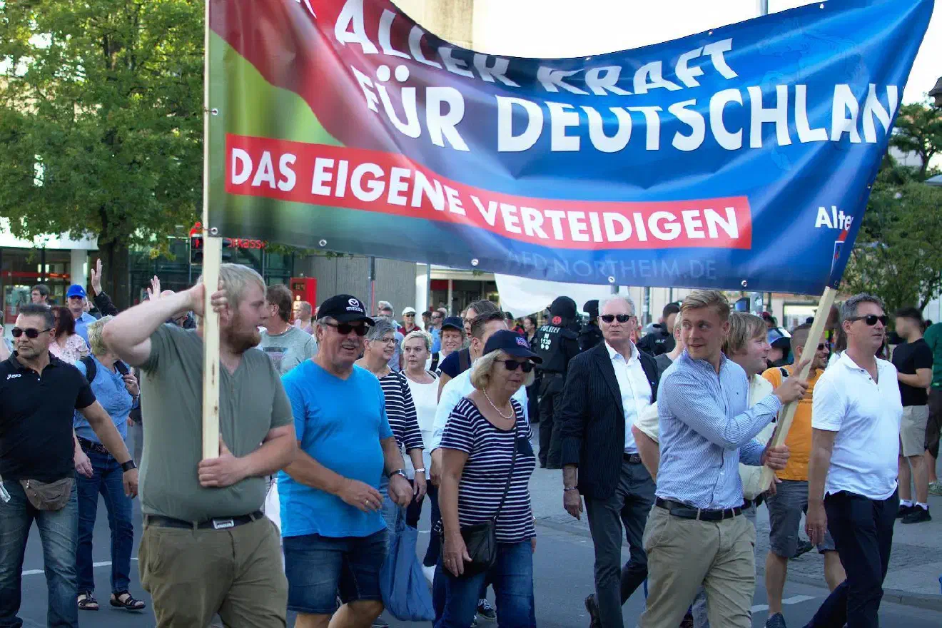 Während der Demonstration waren von den Teilnehmer*innen ...