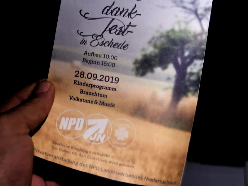 Neonazitreffpunkt Eschede und völkischer Erntedank