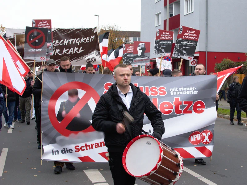 NPD-Demonstration in Hannover