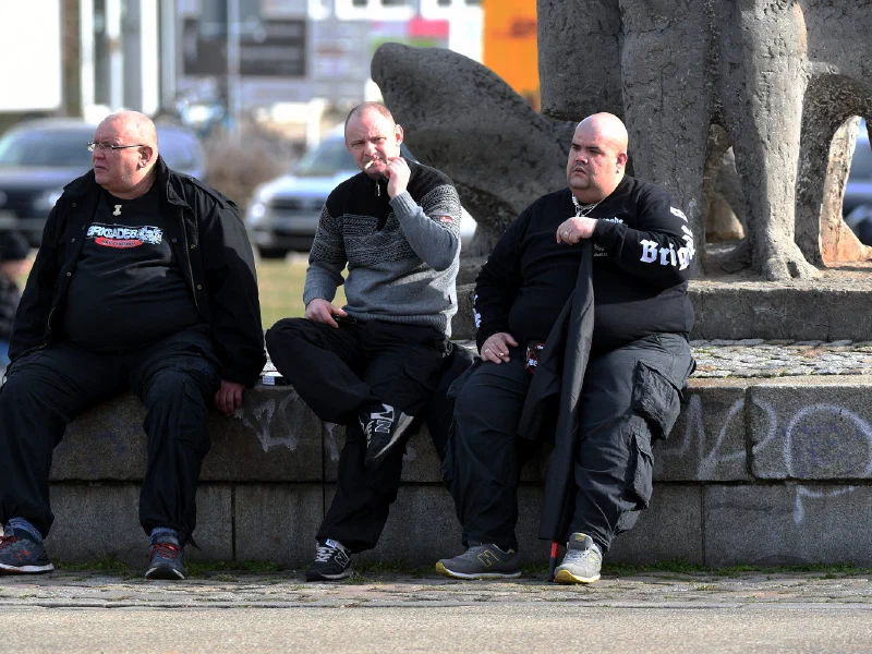 Neonazidemonstration in Dresden