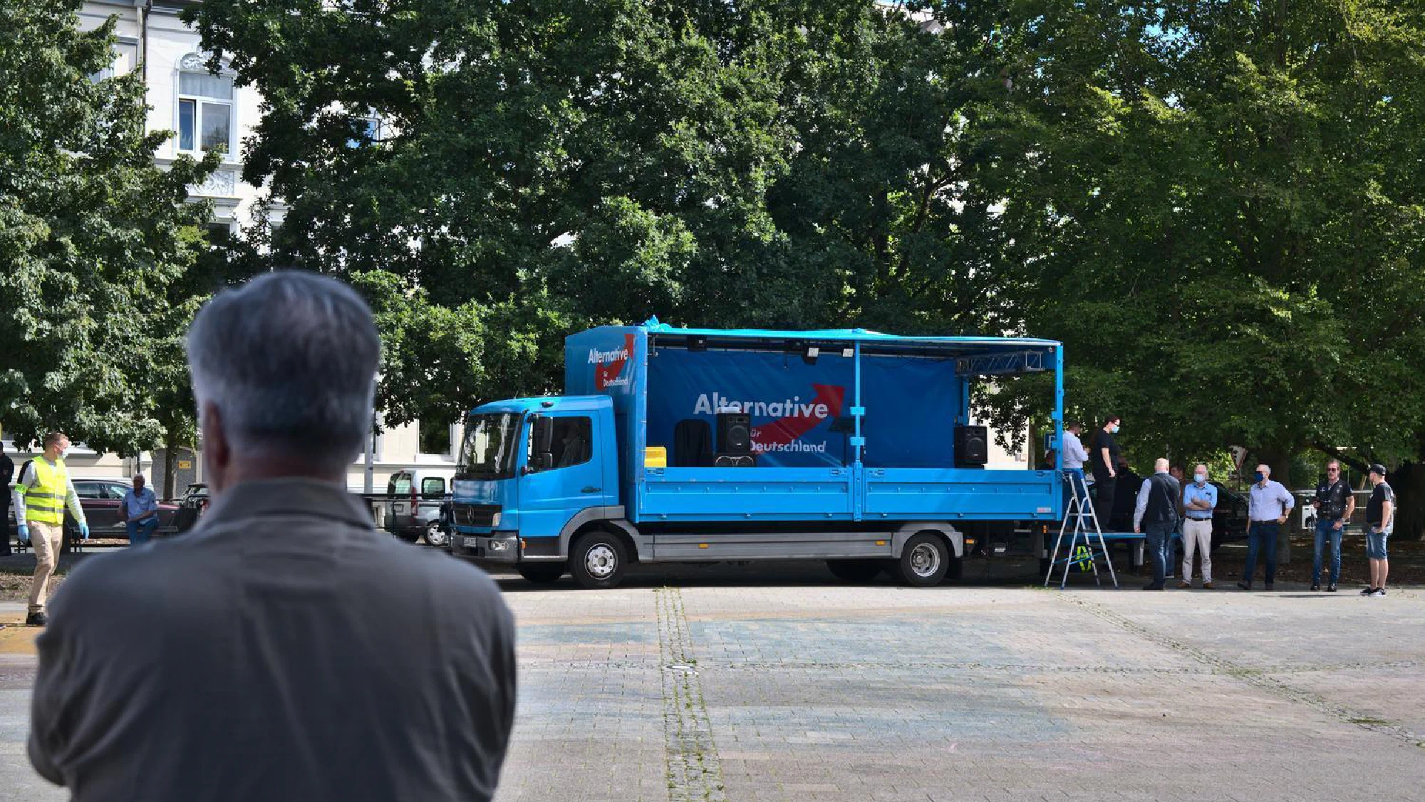 AfD-Kundgebung in Wilhelmshaven