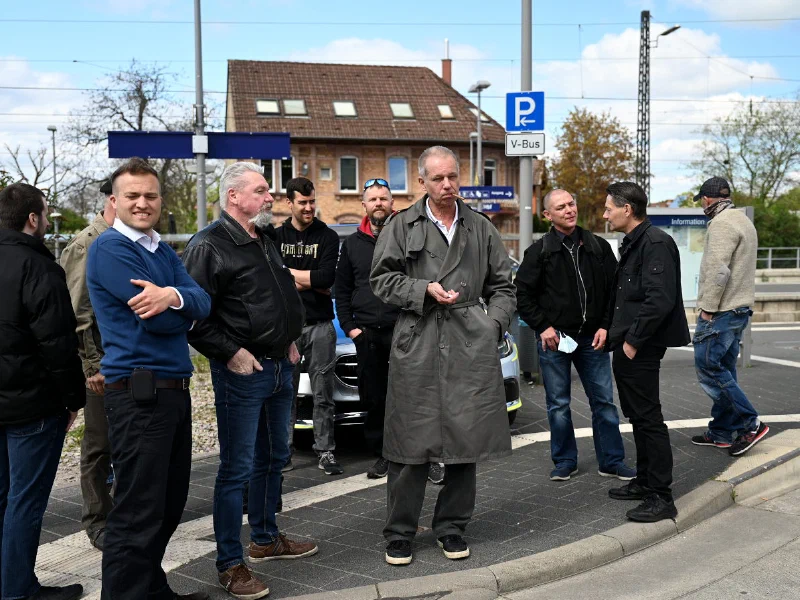 Neonazi-Trauermarsch in Weinheim