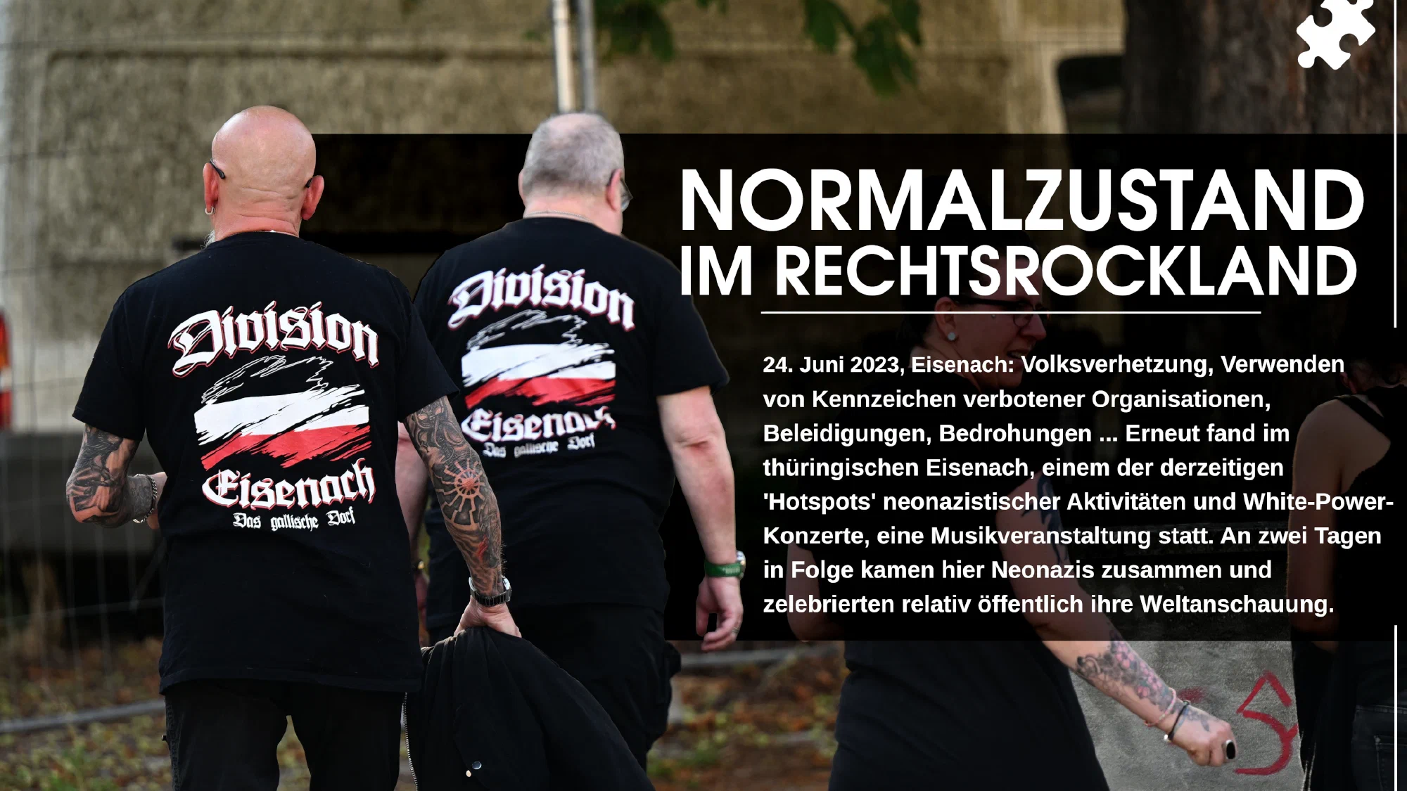 Normalzustand im Rechtsrockland: Neonazikonzert in Eisenach