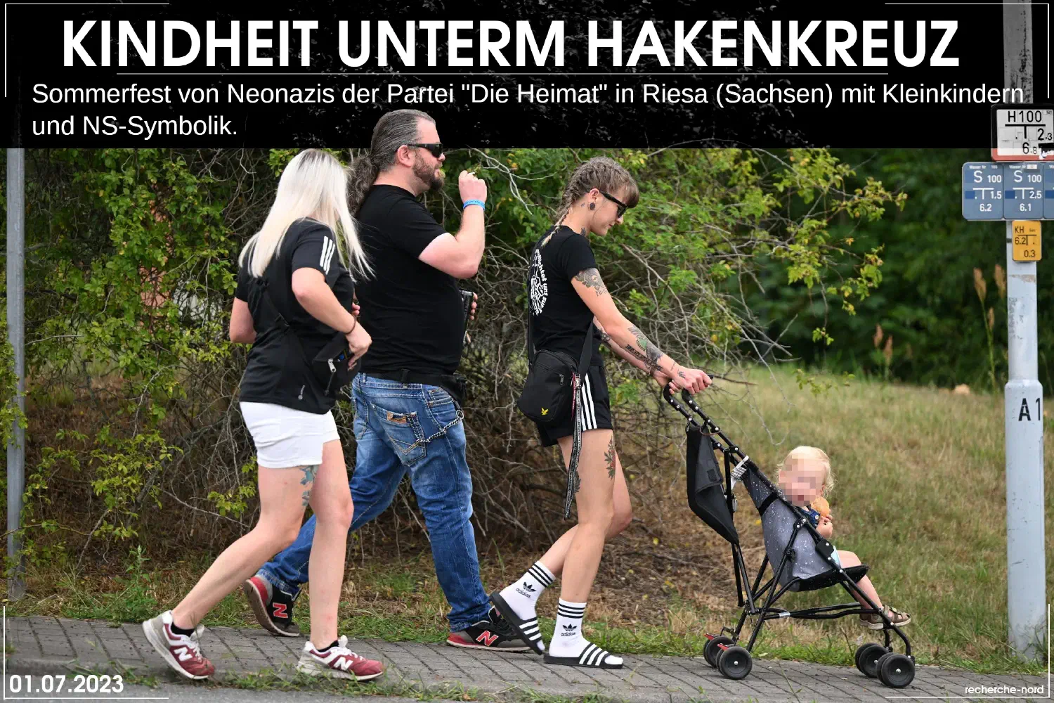 Sommerfest der "Deutschen Stimme" und der Partei "Die Heimat" in Riesa
