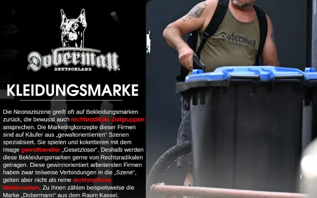 Tafel zu Dobermann