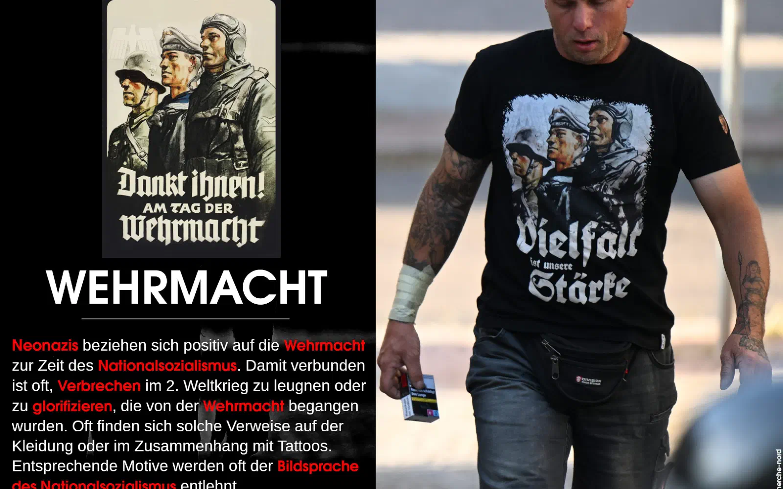 Tafel zu Wehrmacht-Motive