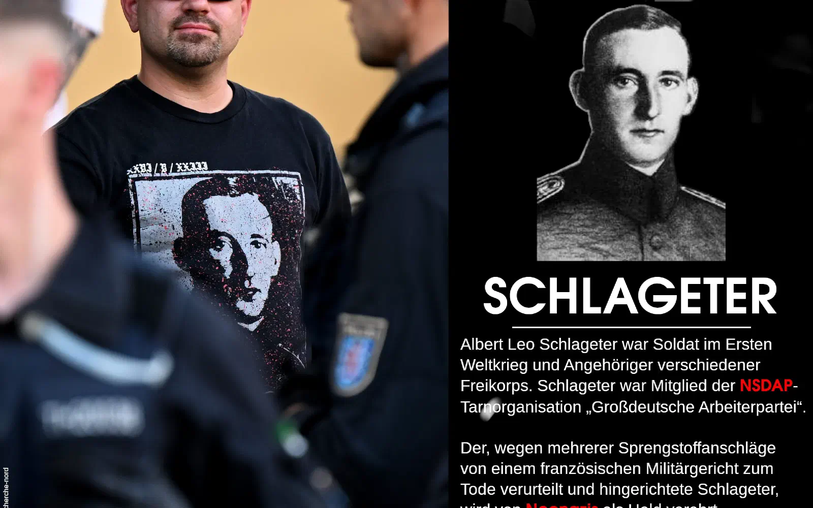Tafel zu Schlageter