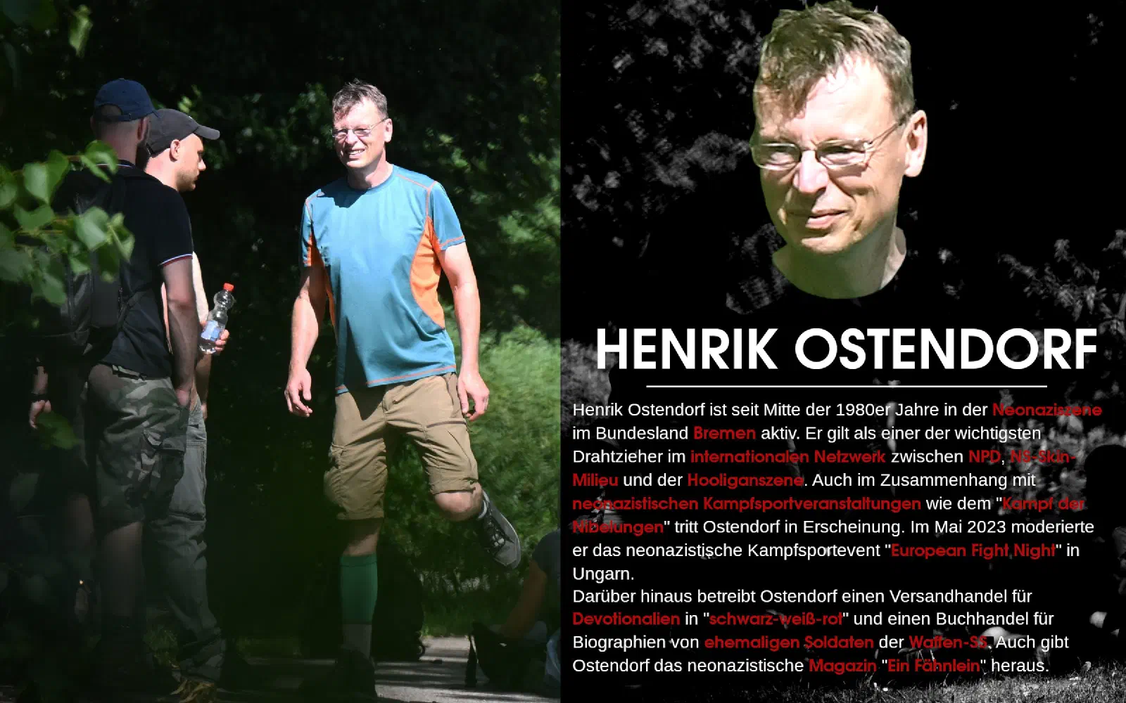 Tafel zu Henrik Ostendorf