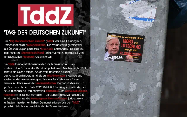 Tafel zu Tag der deutschen Zukunft