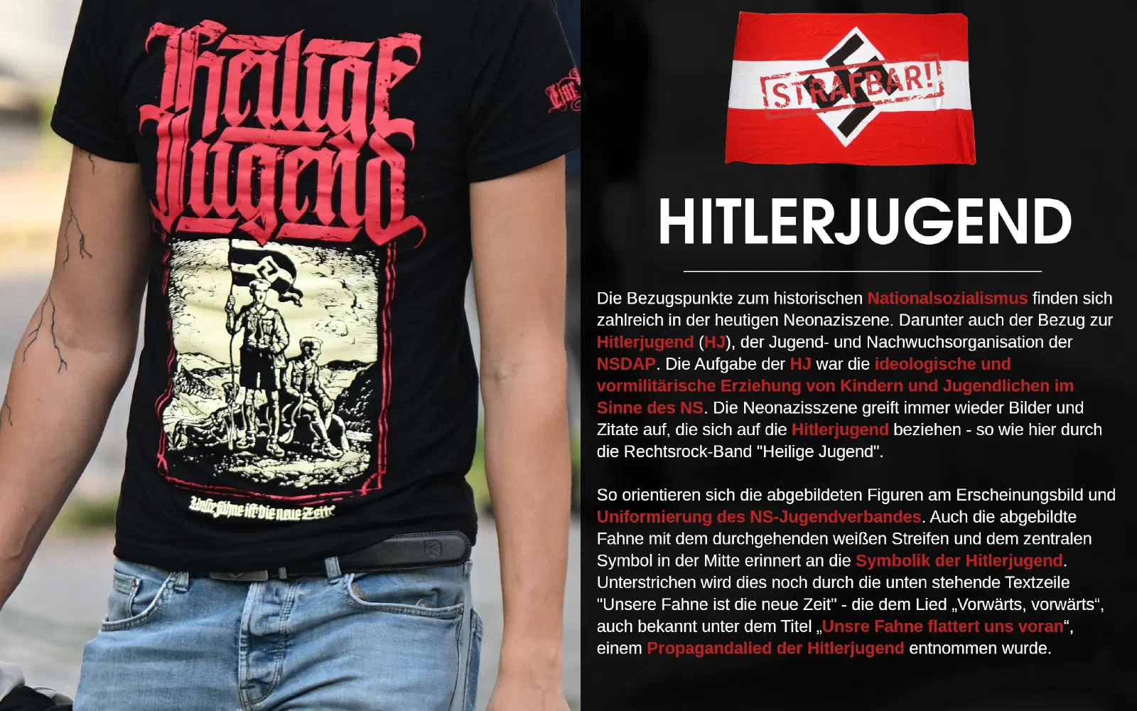 Tafel zu Hitlerjugend