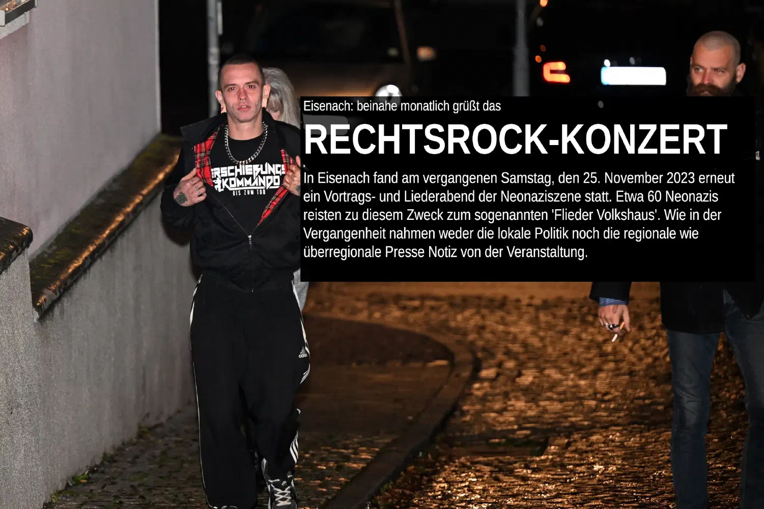 Rechtsrock-Liederabend in Eisenach